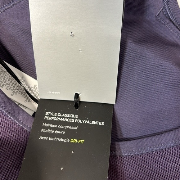 Nike swoosh classic style dri fit performance sports bra xl - Picture 10 of 12